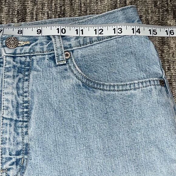 VTG Bill Blass Womens Size 6 Denim‎ Capris Blue Light Wash Pockets 100% Cotton - Picture 5 of 8